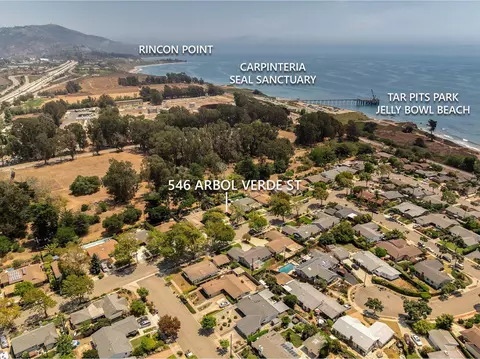 View/Area - 546 Arbol Verde St, Carpinteria, CA 93013 photo 6 of 7