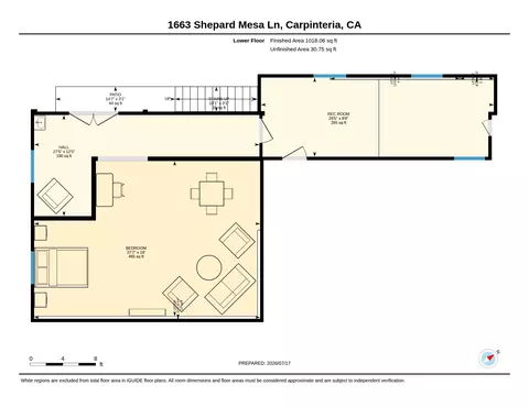 Floorplan - 1663 Shepard Mesa Ln, Carpinteria, CA 93013 photo 3 of 3