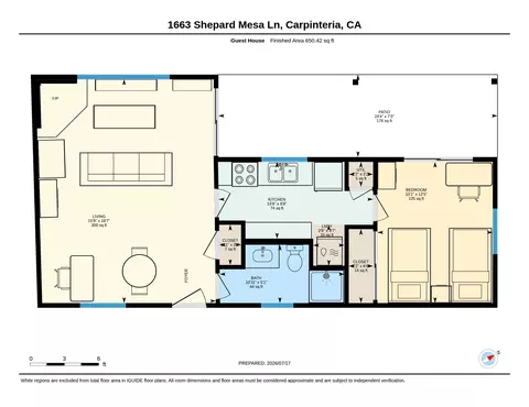 Floorplan - 1663 Shepard Mesa Ln, Carpinteria, CA 93013 photo 2 of 3