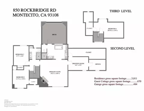 Floorplan - 850 Rockbridge Rd, Montecito, CA 93108 photo 1 of 1
