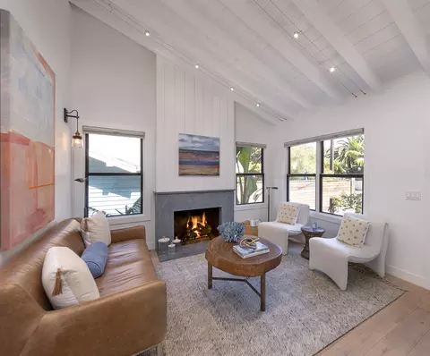Living - 87 Humphrey Rd, Montecito, CA 93108 photo 4 of 9