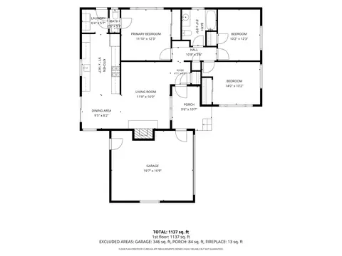 Floorplan - 125 Oak Dr, Oak View, CA 93022 photo 1 of 1
