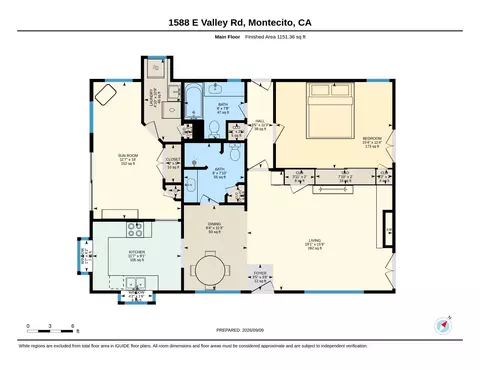 Floorplan - 1588 E Valley Rd, Montecito, CA 93108 photo 1 of 1