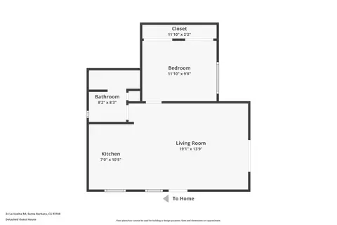 Floorplan - 24 La Vuelta Rd, Montecito, CA 93108 photo 2 of 3