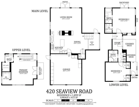 Floorplan - 420 Seaview Rd, Montecito, CA 93108 photo 1 of 1