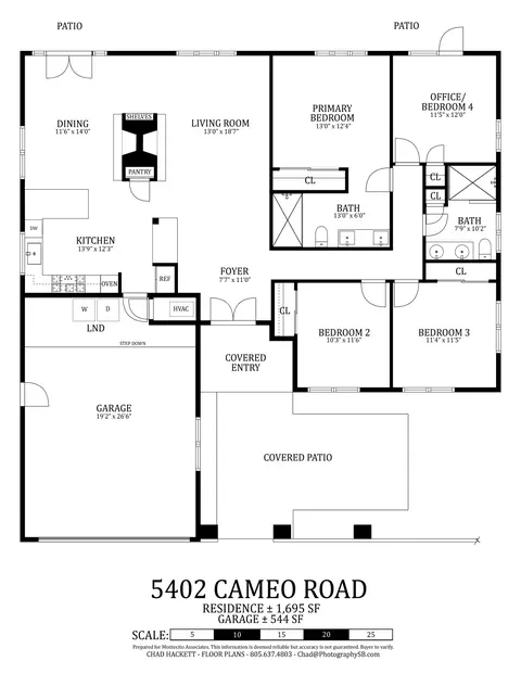 Floorplan - 5402 Cameo Rd, Carpinteria, CA 93013 photo 1 of 1