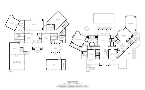 Floorplan - 3091 Hidden Valley Ln, Montecito, CA 93108 photo 1 of 2