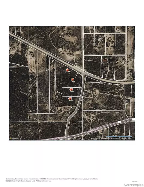 0 Old Highway 80 And Tierra Del Sol Land #610-061-27-00; 28-00;29-00; , Boulevard, CA 91905