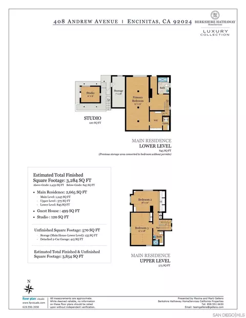 Floorplan - 408 Andrew Ave, Encinitas, CA 92024 photo 2 of 2
