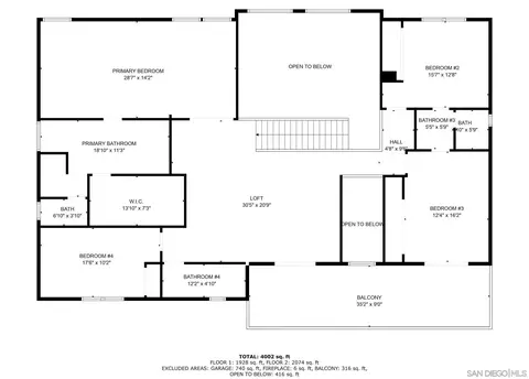Floorplan - 41335 Via Del Toronjo, Temecula, CA 92592 photo 2 of 3