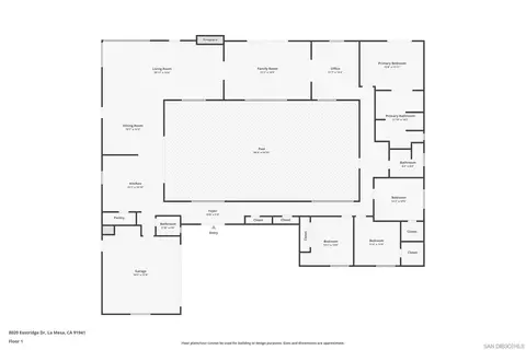 Floorplan - 8020 Eastridge Dr, La Mesa, CA 91941 photo 1 of 1