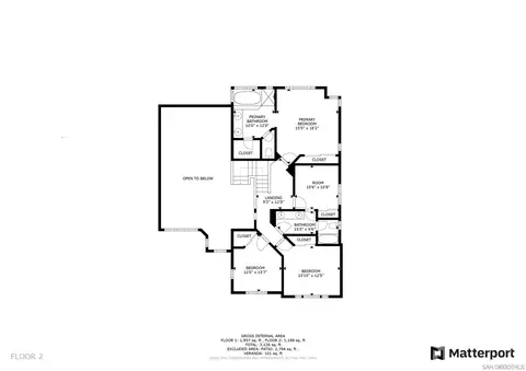 Floorplan - 8004 Eclipse Rd, San Diego, CA 92129 photo 2 of 2