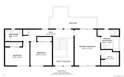 Floorplan - 8572 Foothill Blvd, Pine Valley, CA 91962 photo 3 of 3