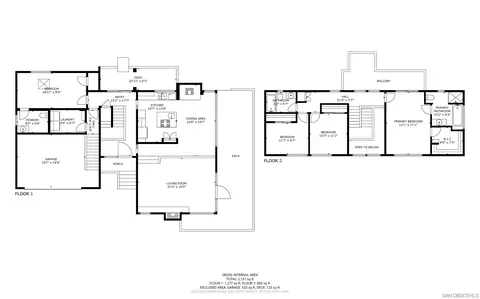 Floorplan - 8572 Foothill Blvd, Pine Valley, CA 91962 photo 1 of 3