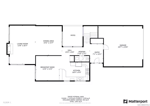 Floorplan - 11 Bahama Bnd, Coronado, CA 92118 photo 1 of 2
