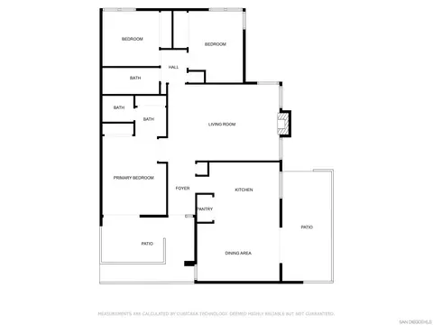 Floorplan - 1471 Swift Ln #72, El Cajon, CA 92020 photo 2 of 2