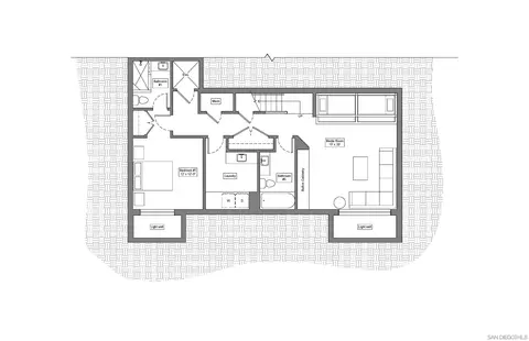 Floorplan - 1119 9th St, Coronado, CA 92118 photo 3 of 3