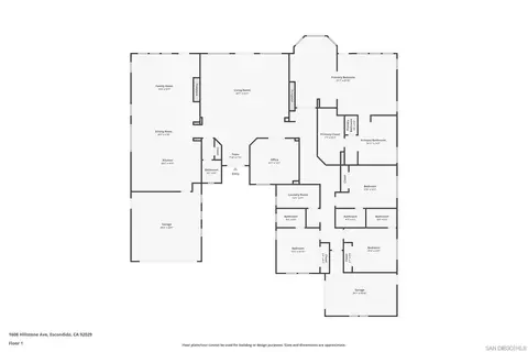 Floorplan - 1608 Hillstone Ave, Escondido, CA 92029 photo 1 of 1