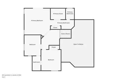 Floorplan - 9597 Leyendekker Ct, Lakeside, CA 92040 photo 2 of 3