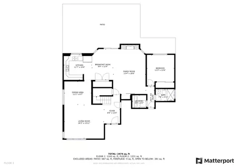 Floorplan - 1769 Willowhaven Rd, Encinitas, CA 92024 photo 1 of 2