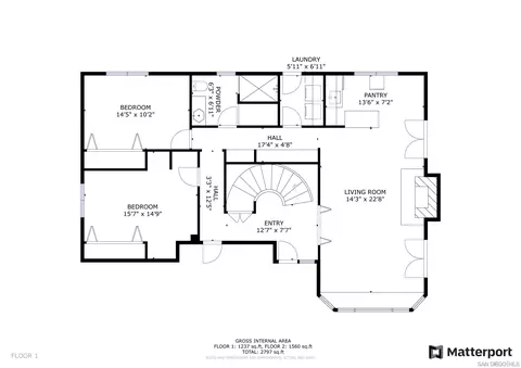 Floorplan - 3944 Pala Mesa Dr, Fallbrook, CA 92028 photo 1 of 2
