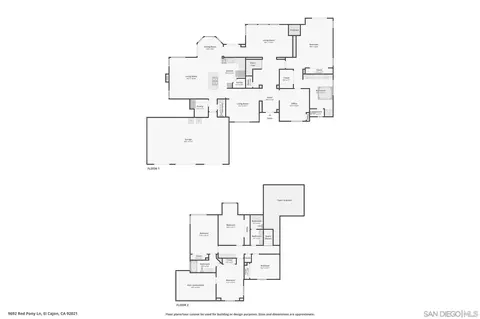 Floorplan - 9692 Red Pony Ln, El Cajon, CA 92021 photo 2 of 2
