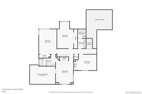 Floorplan - 9692 Red Pony Ln, El Cajon, CA 92021 photo 1 of 2