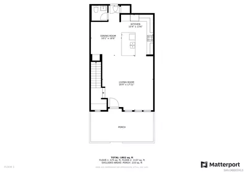 Floorplan - 8684 Tobago Ln, Santee, CA 92071 photo 1 of 2