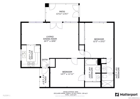 Floorplan - 8621 Arminda Cir #27, Santee, CA 92071 photo 2 of 2