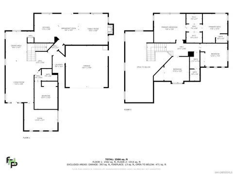 Floorplan - 2329 Masters Rd, Carlsbad, CA 92008 photo 1 of 1