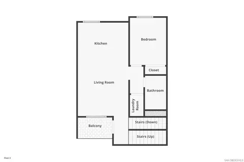 Floorplan - 8850 Olive Ln #17, Santee, CA 92071 photo 2 of 4