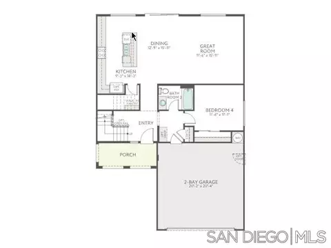 Floorplan - 549 Meadowood St #302, Fallbrook, CA 92028 photo 1 of 2