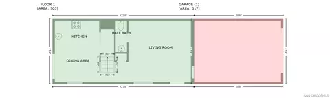 Floorplan - 714 Sacramento Ave, Spring Valley, CA 91977 photo 1 of 2