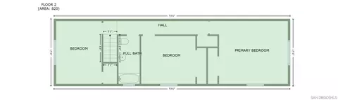 Floorplan - 714 Sacramento Ave, Spring Valley, CA 91977 photo 2 of 2