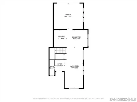 Floorplan - 1313 Las Brisas Dr, Santee, CA 92071 photo 2 of 4