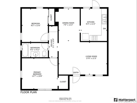 Floorplan - 4350 Yale Ave, La Mesa, CA 91942 photo 1 of 1