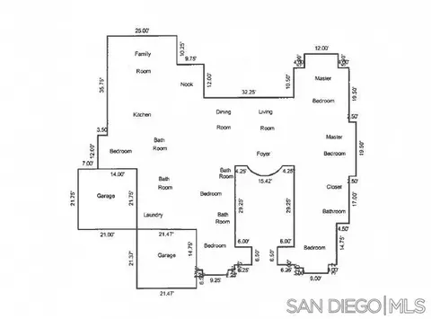 Floorplan - 15848 Prairie Vista Rd, Poway, CA 92064 photo 1 of 1