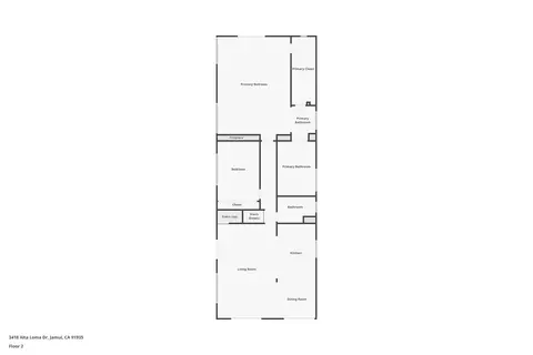 Floorplan - 3418 Alta Loma Dr, Jamul, CA 91935 photo 2 of 5