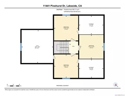 Floorplan - 11441 Pinehurst Dr, Lakeside, CA 92040 photo 2 of 3