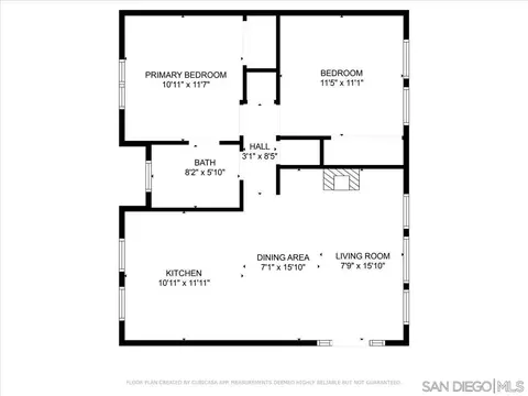 Floorplan - 7722 Roseland Dr, La Jolla, CA 92037 photo 5 of 5