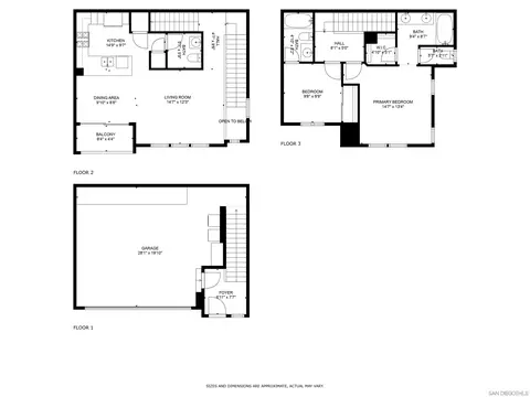 Floorplan - 2002 Montilla St, Santee, CA 92071 photo 1 of 1
