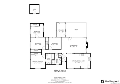 Floorplan - 10083 Norte Mesa Dr, Spring Valley, CA 91977 photo 1 of 1