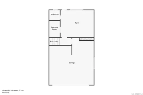 Floorplan - 4655 Edenvale Ave, La Mesa, CA 91941 photo 3 of 4