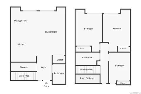 Floorplan - 8252 High St, La Mesa, CA 91941 photo 1 of 1