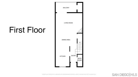 Floorplan - 1168 Decker St #C, El Cajon, CA 92019 photo 1 of 2