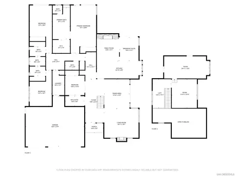 Floorplan - 417 Loma Larga Dr, Solana Beach, CA 92075 photo 3 of 3