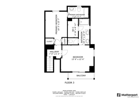 Floorplan - 3156 Via Puerta, Carlsbad, CA 92009 photo 3 of 3
