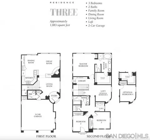 Floorplan - 401 Swamis Ln, Encinitas, CA 92024 photo 1 of 1
