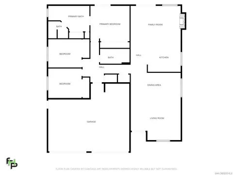 Floorplan - 717 Hunter St, Ramona, CA 92065 photo 1 of 1