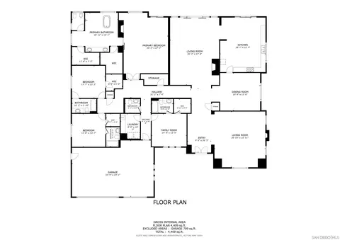Floorplan - 15416 Harrow Ln, Poway, CA 92064 photo 1 of 1